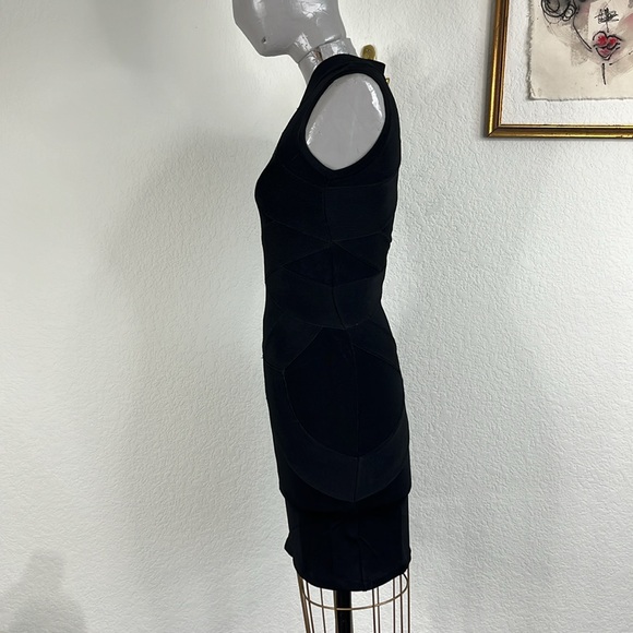 AllSaints Hazel Knitted Bandage Dress - Picture 4 of 7